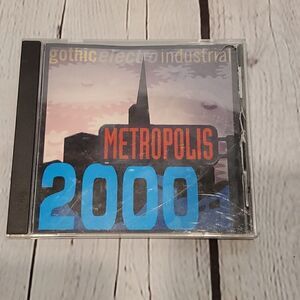 Metropolis records 2000 mix cd gothic industrial electro